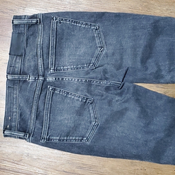 Madewell 10" high-rise skinny jeans grey wash like new - Picture 8 of 8